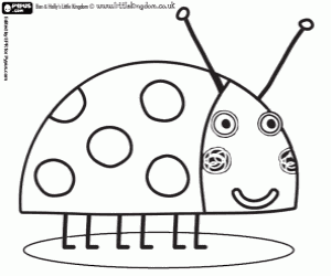 Uğur böceği Gaston boyama