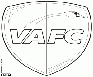 Valenciennes FC logosu boyama