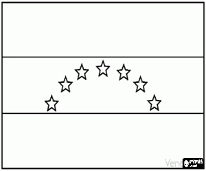 Venezuela Bayrağı boyama
