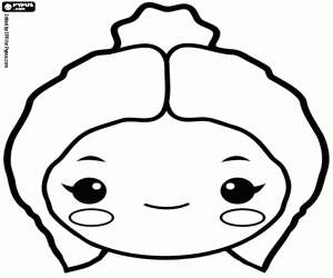 Venüs veya Afrodit maskesi boyama