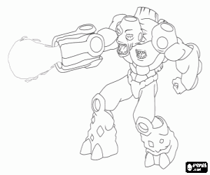 Volkan Gormiti, Bombos boyama