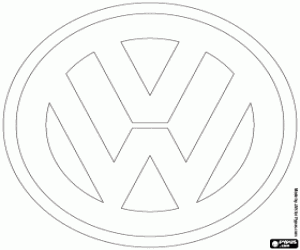 Volkswagen logosu boyama
