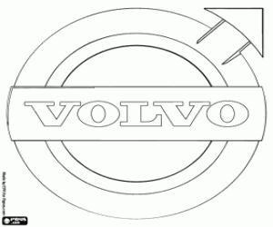 Volvo logosu boyama