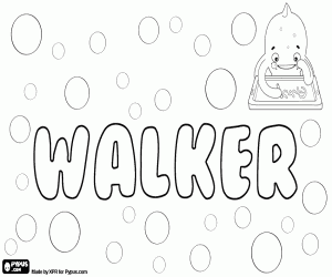Walker, İngiliz özgün adını boyama