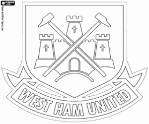 West Ham United rozeti boyama