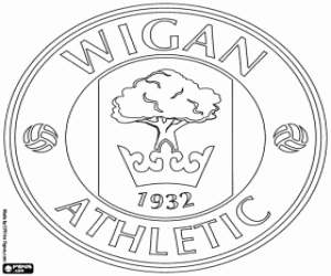 Wigan Athletic rozeti boyama