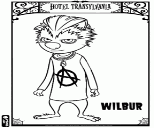 Wilbur, Hotel Transylvania boyama
