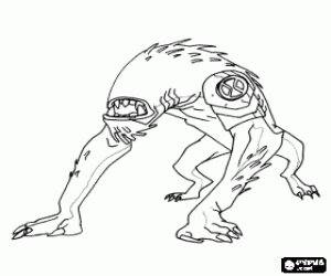 Wildmutt, Ben 10 alien boyama