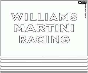 Williams Martini Racing logosu boyama