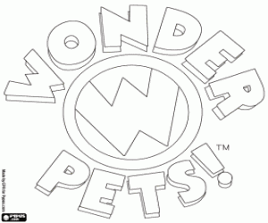 Wonder Pets logo boyama