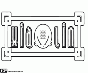 Xiaolin logosu boyama