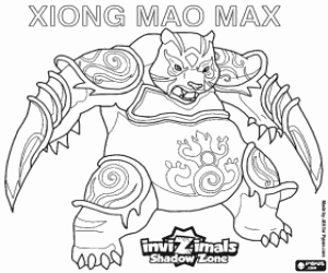 Xiong Mao Max, Invizimals Shadow Zone boyama