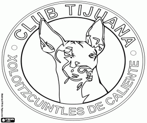 Xolos de Tijuana amblemi boyama