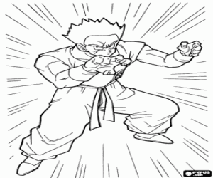 Yamsha, Dragon Ball karakter boyama