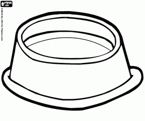 Yemek için kedi boyama