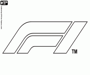 Yeni resmi F1 logo boyama