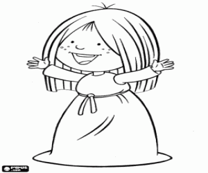 Ylvi, Vicky Viking bir arkadaşım boyama