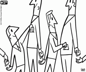 Yolsuzluk zinciri boyama