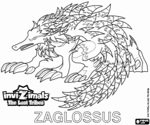 Zaglossus, Invizimals The Lost Tribes boyama
