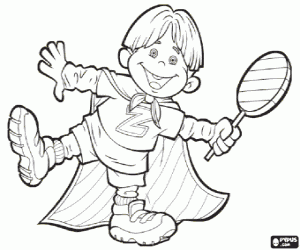 Ziggy,Tembel Kasaba karakter boyama