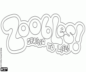 Zoobles, Spring to life logo boyama