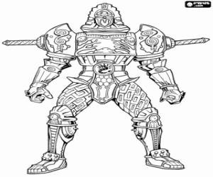 Zurgane, Power Rangers Ninja Storm boyama