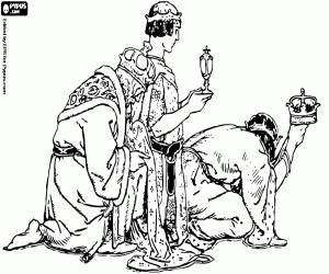 Üç Kral'ın klasik hayranlığı boyama