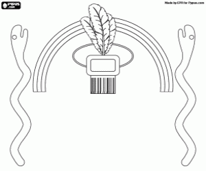 İnka İmparatorluğu kalkan boyama