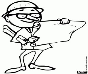 İnşaat teknisyeni boyama