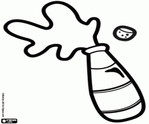 Şişe şampanya boyama