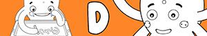 D harfi ile erkekler isimleri boyama
