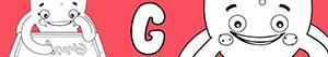 G harfi ile kızlar isimleri boyama